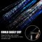15 Pack Led Light Up Fairy Hair Accessories Braid Extension Clips for Women Girls, Glow in the Dark Party Favors Supplies Neon Rave Accessories Wig for Festival Halloween Christmas Birthday